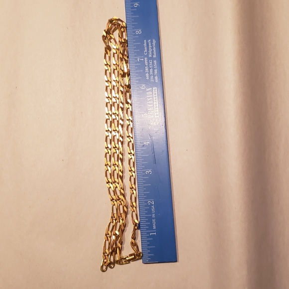 Vintage Monet Goldtone Curb Chain 34 Inches Long - Picture 6 of 6